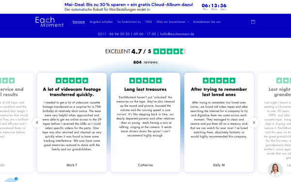 www.eachmoment.at
