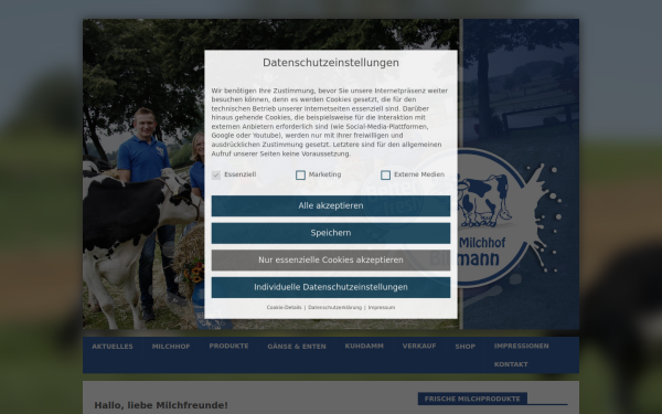 milchhof-billmann.de