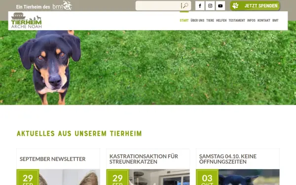 tierheim-arche-noah.bmtev.de
