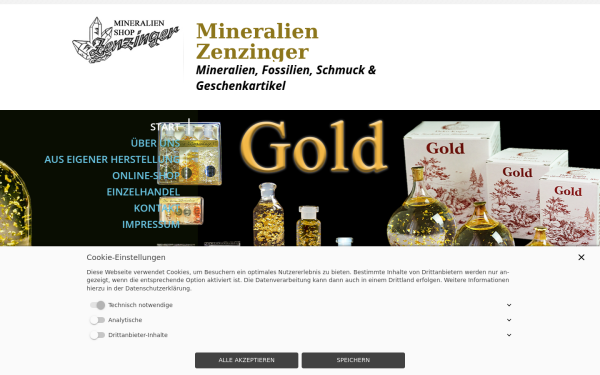 mineralien-zenzinger.de