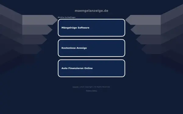 maengelanzeige.de