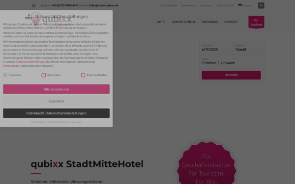 www.hotel-qubixx.de
