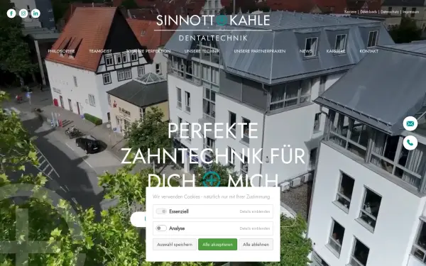 www.dental-sinnott.de