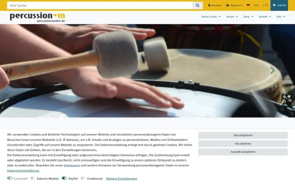 www.percussionundm.de