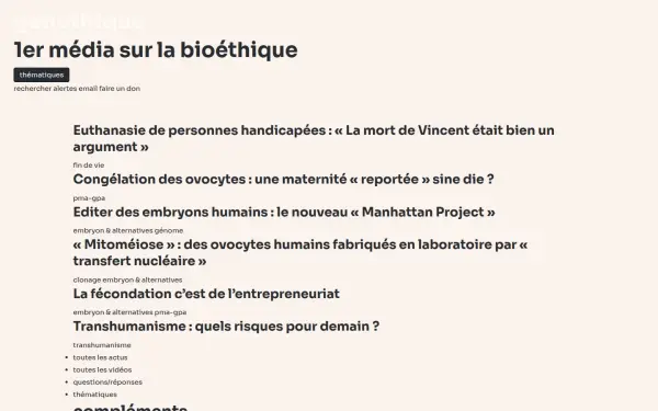 genethique.org
