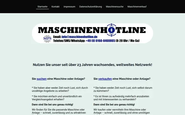 www.maschinenhotline.de