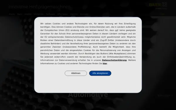 www.baier-praegetechnik.de