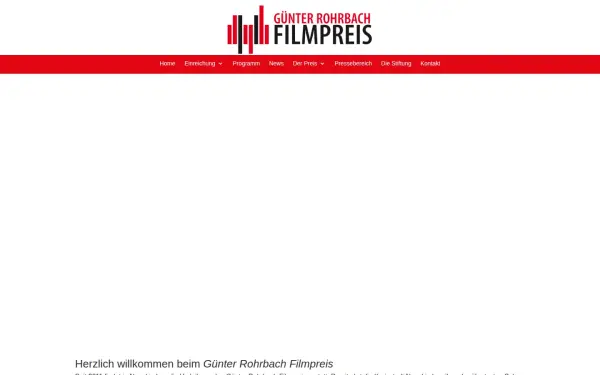 www.guenter-rohrbach-filmpreis.de