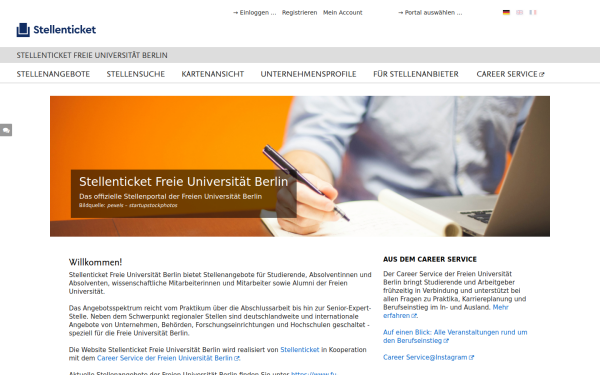 stellenticket.fu-berlin.de