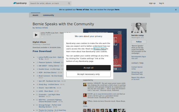 berniesanders.bandcamp.com