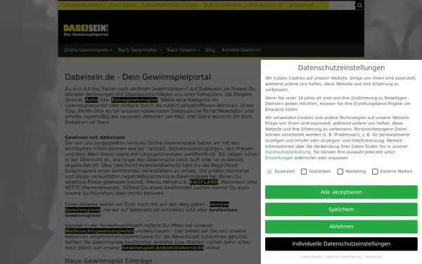 www.dabeisein.de
