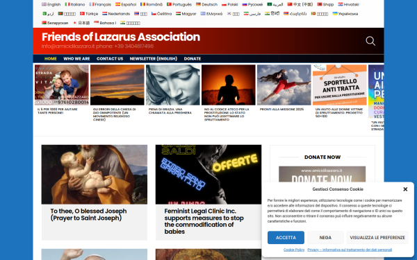 www.amicidilazzaro.it