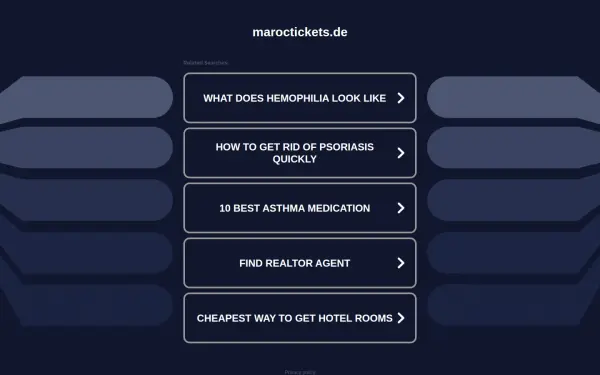 maroctickets.de