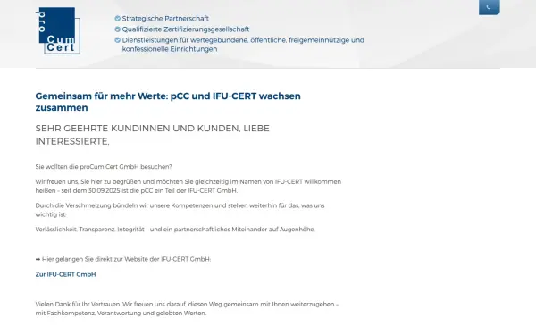 www.procum-cert.de