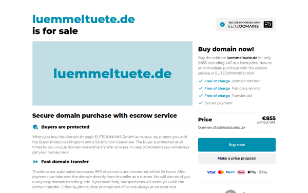 luemmeltuete.de
