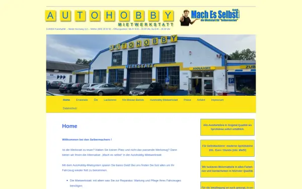autohobbymietwerkstatt.de