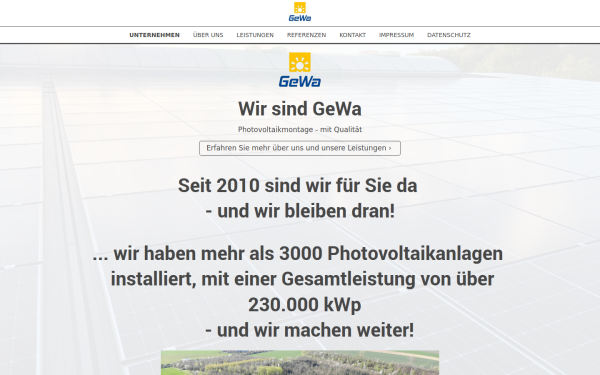www.gewa-pvmontage.de