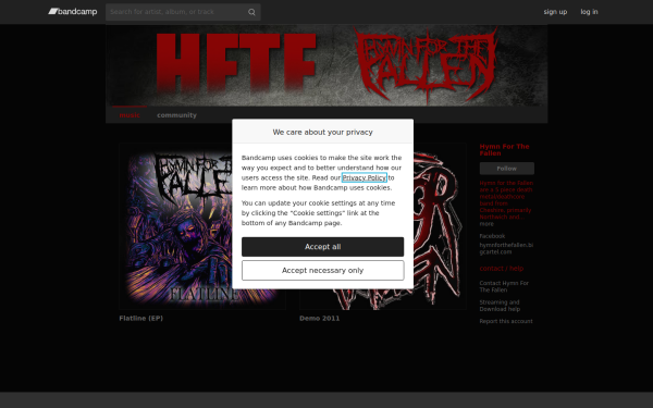 hymnforthefallen2.bandcamp.com