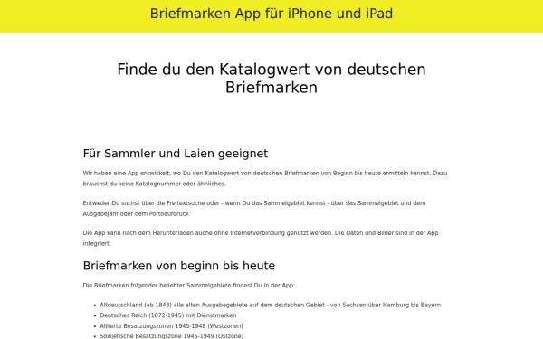 briefmarken-app.com