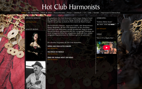 hotclubharmonists.de