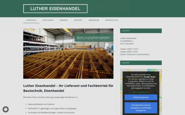 www.luther-eisenhandel.de