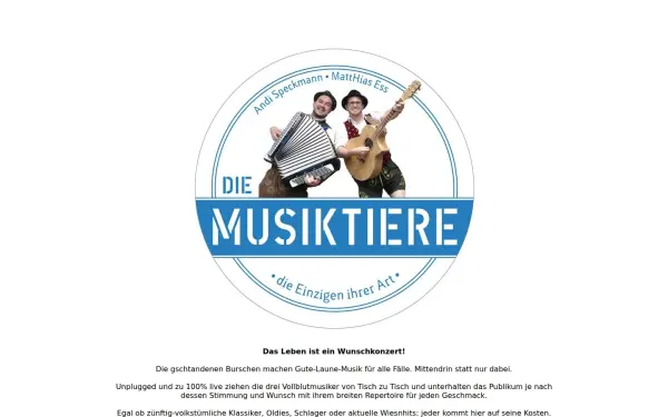 www.diemusiktiere.de