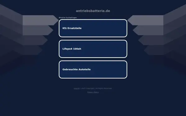 antriebsbatterie.de