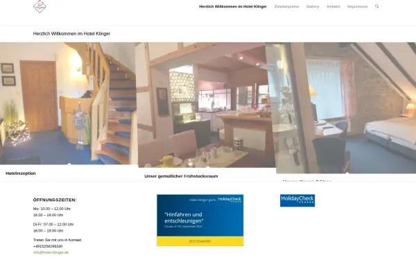 hotel-klinger.de