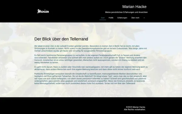 marianhacke.de