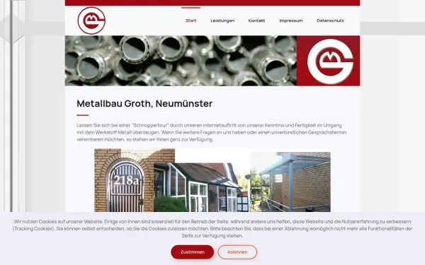 metallbau-groth.de