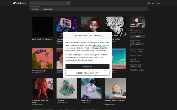oliverarchive.bandcamp.com
