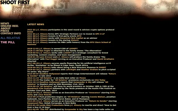 shootfirstentertainment.com