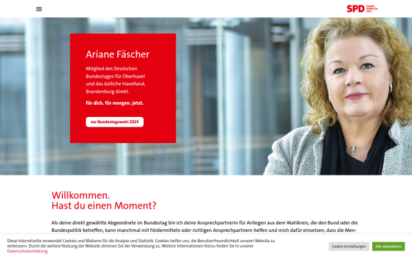 www.arianefaescher.de