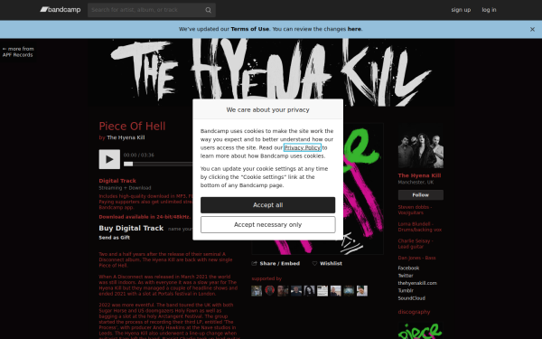 thehyenakill.bandcamp.com