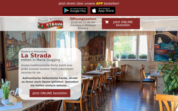 www.pizzeria-lastrada.at