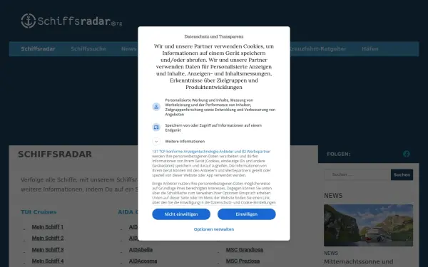 schiffsradar.org