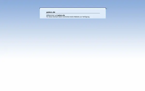 pylocx.de
