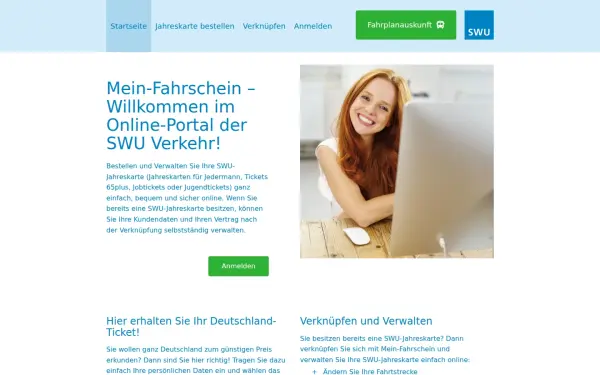 mein-fahrschein.swu.de