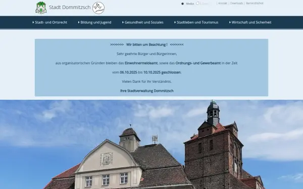 dommitzsch.de