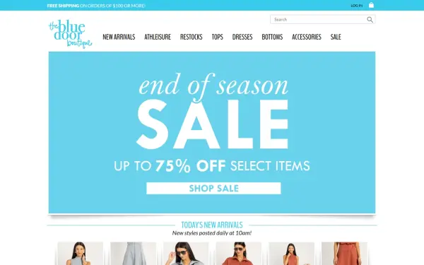 www.thebluedoorboutique.com