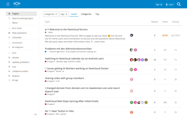 help.nextcloud.com
