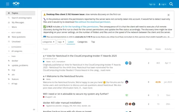 help.nextcloud.com