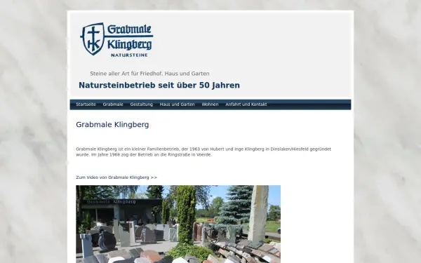 grabmale-klingberg.de