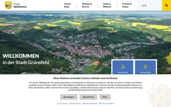 www.gruensfeld.de