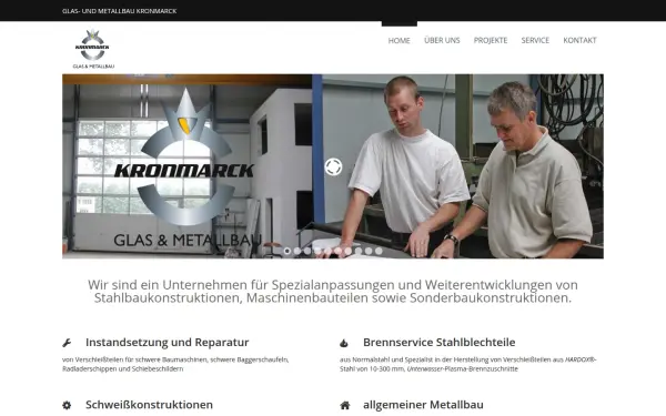 metallbau-kronmarck.de