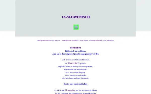 1aslowenisch.de