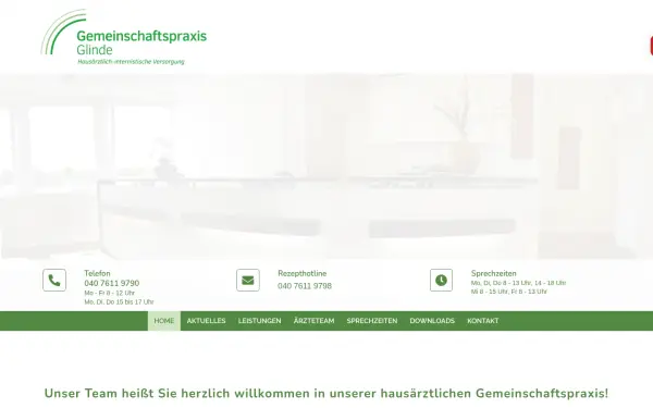 gemeinschaftspraxis-glinde.de