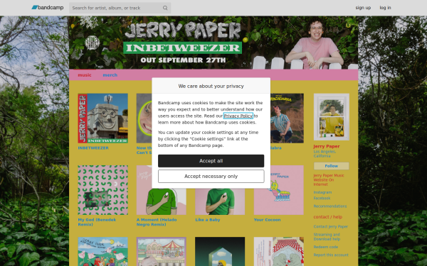jerrypaper.bandcamp.com