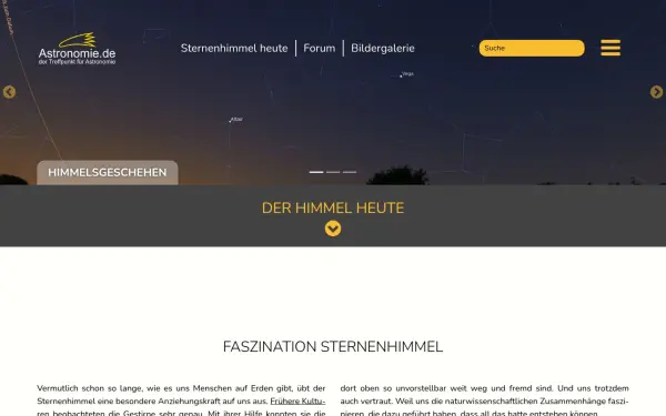 www.astronomie.de