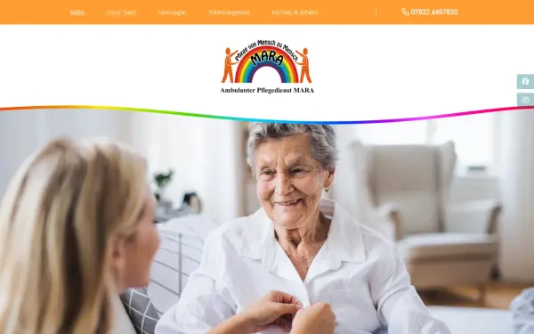 www.mara-pflege.de
